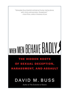 英文原版 When Men Behave Badly 当男人行为不端时 精装 戴维·巴斯 英文版 进口英语原版书籍