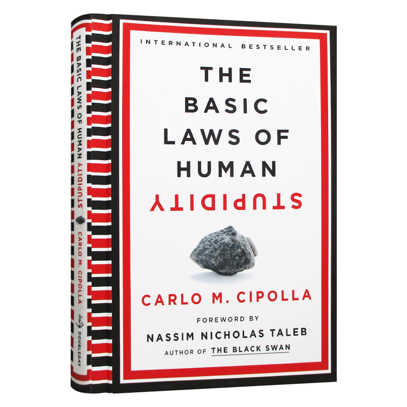 Basic Laws of Human Stupidity 愚蠢人类基本法 精装进口原版英文书籍