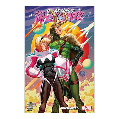 英文原版 Spider-Gwen The Ghost-Spider Vol.3 Uncharted 蜘蛛格温 幽灵蜘蛛 卷三 神秘海域 漫威漫画 Stephanie Phillips 英文版