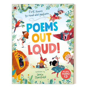 Out 简易诗集进口原版 Loud 适合孩子朗诵表演 英文书籍 大声读诗 Poems
