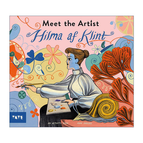 英文原版 Meet the Artist : Hilma af Klint 遇见艺术家 抽象艺术先驱希尔玛·艾夫·克林特 儿童绘本 英文版 进口英语原版书籍