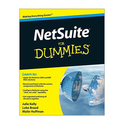 英文原版 Netsuite for Dummies 网梯入门指南 英文版 进口英语原版书籍