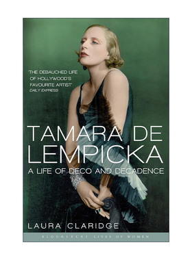 英文原版 Tamara de Lempicka 塔玛拉·德兰陂卡传记 荷兰女画家 英文版 进口英语原版书籍