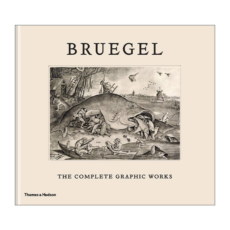 英文原版 Bruegel The Complete Graphic Works 勃鲁盖尔 完全绘画作品 文艺复兴艺术家 精装 英文版 进口英语原版书籍