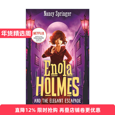 英文原版 Enola Holmes and the Elegant Escapade 福尔摩斯小姐8 英文版 进口英语原版书籍