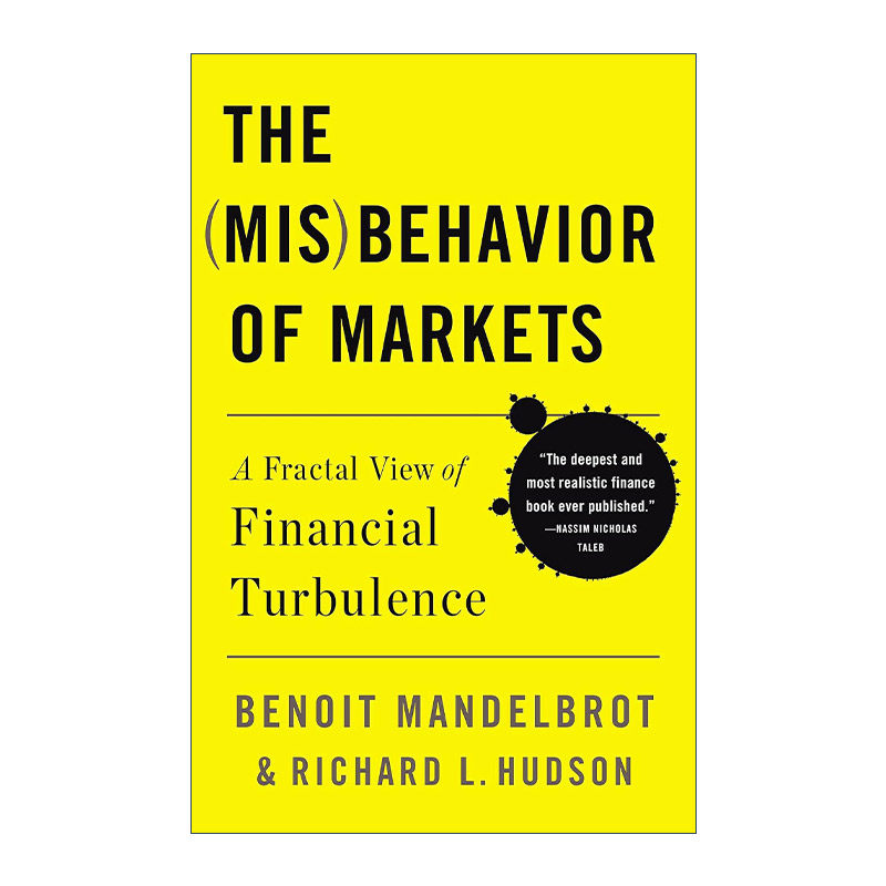 英文原版 The Misbehavior of Markets 市场的错误行为 风险 破产与收益的分形观点 英文版 进口英语原版书籍