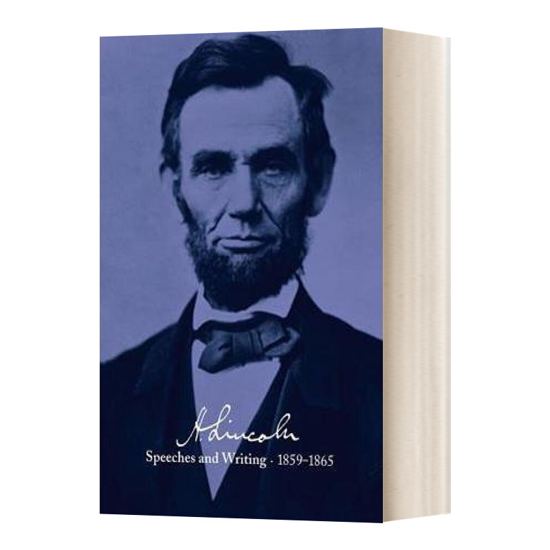 英文原版 Abraham Lincoln Speeches and Writings 1859-1865 亚伯拉罕·林肯 1859-1865演讲与著作 精装 英文版 进口英语原版书 书籍/杂志/报纸 人文社科类原版书 原图主图