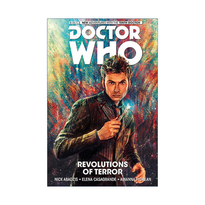 英文原版 Doctor Who The Tenth Doctor Vol.1 Revolutions of Terror 神秘博士漫画第十任博士系列卷一恐怖革命进口英语原版书籍