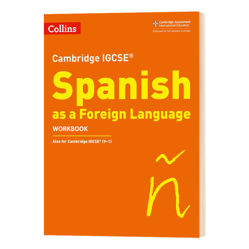 Cambridge IGCSE Spanish Workbook 柯林斯剑桥国际初中西班牙语练习册进口原版英文书籍