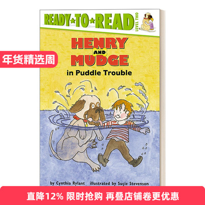 英文原版 Henry and Mudge in Puddle Trouble 亨利和玛吉和美好的一天 汪琣珽第二阶段书单 英文版 进口英语原版书籍