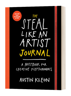 英文原版 The Steal Like an Artist Journal 偷师学艺创意笔记本 平装 Austin Kleon 英文版 进口英语原版书籍