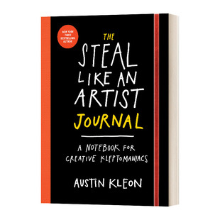 英文原版 The Steal Like an Artist Journal 偷师学艺创意笔记本 平装 Austin Kleon 英文版 进口英语原版书籍