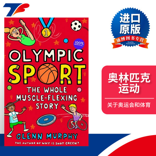 英文原版 Olympic Sport The Whole Muscle-Flexing Story 格伦·墨菲趣科学 奥林匹克运动 英文版 进口英语原版书籍