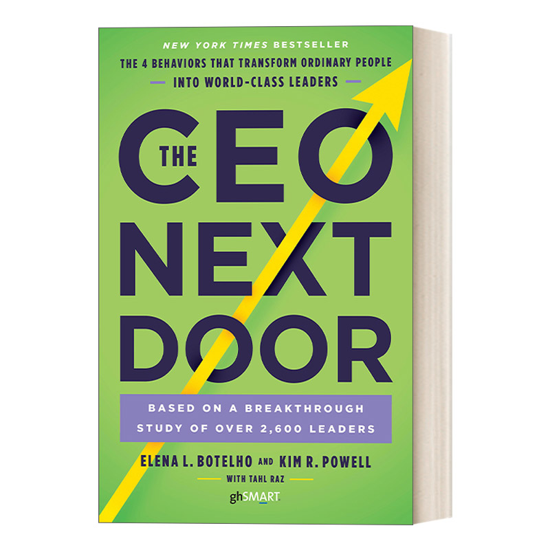 英文原版 The CEO Next Door 身边的CEO 将普通人变为世界级领导者的四项行为 商业管理 英文版 进口英语原版书籍