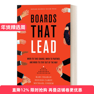 英文原版 Boards That Lead 董事会领导力 变革时代重新定义公司的管理逻辑 哈佛商业评论 Ram Charan 精装 进口英语原版书籍
