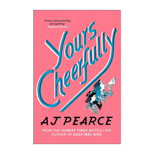 英文原版 Yours Cheerfully 你的快乐 艾美湖系列2 The Wartime Chronicles 历史小说 A. J. Pearce 英文版 进口英语原版书籍