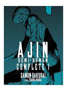 英文原版 Ajin Demi-Human Complete 1 亚人 卷一 同名动漫漫画 樱井画门 英文版 进口英语原版书籍