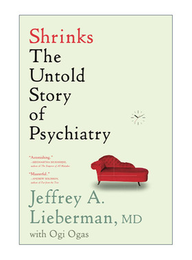 英文原版 Shrinks 精神病学科发展史 英文版 进口英语原版书籍