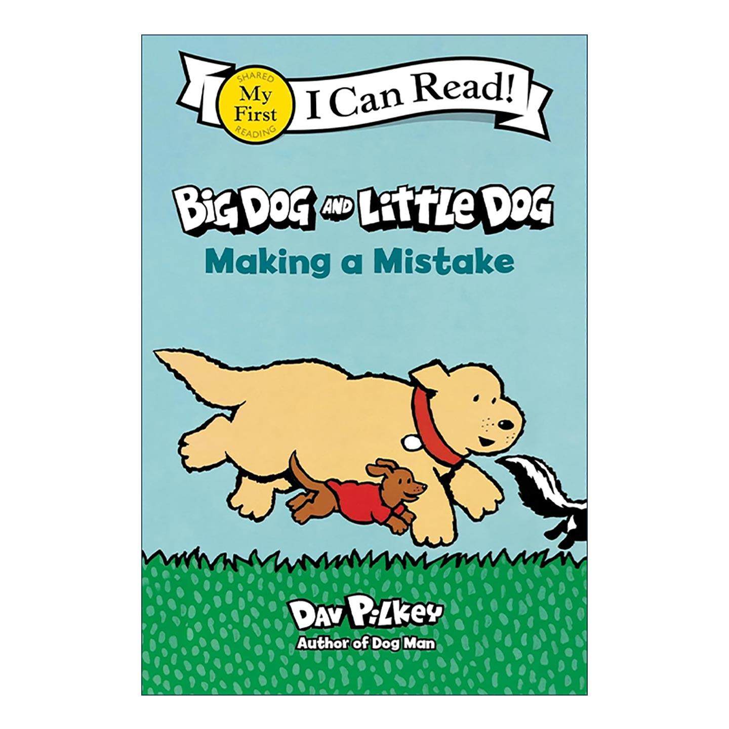 英文原版 Big Dog and Little Dog Making a Mistake 大狗小狗 犯了错误 My First I Can Read分级读物 英文版 进口英语原版书籍