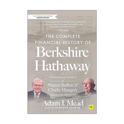 英文原版 The Complete Financial History of Berkshire Hathaway 伯克希尔哈撒韦公司的完整财务史 巴菲特与芒格的资本配置杰作