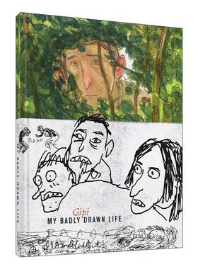 英文原版 My Badly Drawn Life 我的拙劣人生 Gipi自传漫画 精装 英文版 进口英语原版书籍