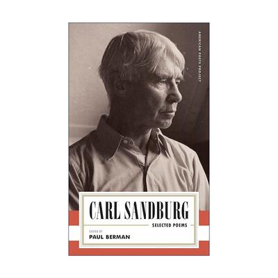 英文原版 Carl Sandburg Selected Poems 卡尔·桑德堡诗选 美国文库 普利策奖得主 英文版 进口英语原版书籍