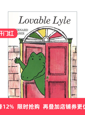 Lovable Lyle 可爱的鳄鱼莱尔进口原版英文书籍