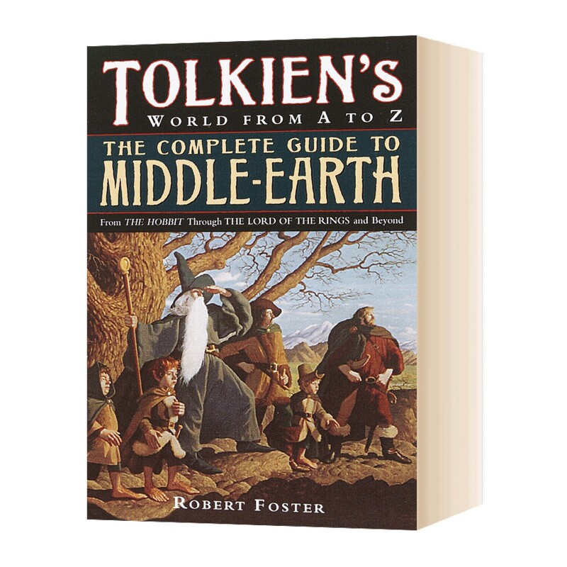 英文原版 The Complete Guide to Middle-earth 中土世界完整指南 从霍比特人到指环王及以后 指环王系列设定 英文版
