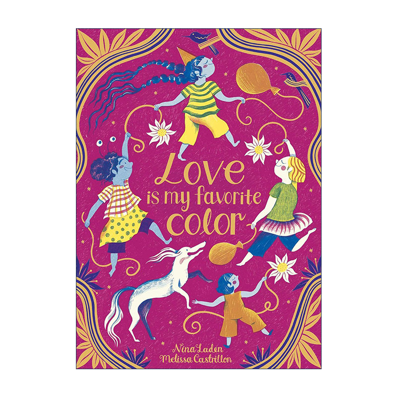 英文原版 Love Is My Favorite Color 爱是我喜欢的颜色 精装图画书 尼娜·兰登 插画师Melissa Castrillon 进口英语原版书籍