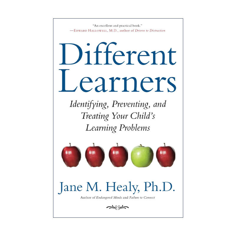 Different Learners 不同的学习者 识别、预防和治疗孩子的学习问题进口原版英文书籍