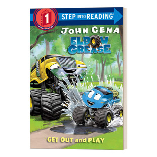 英文原版 Step into Reading 1 Get Out and Play Elbow Grease 出去玩 英文版 进口英语原版书籍
