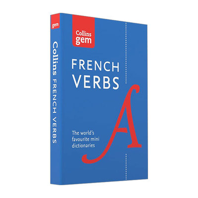 Collins Gem French Verbs 柯林斯法语动词小手册 第4版进口英文原版书籍