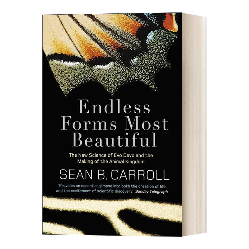 Endless Forms Most Beautiful 无尽形态之美  动物王国的形成与新科学进口原版英文书籍