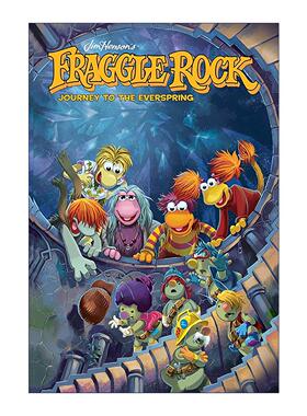 英文原版 Jim Henson's Fraggle Rock Journey to the Everspring 布偶奇遇记 春游 儿童奇幻冒险漫画 美国木偶大师吉姆·汉森