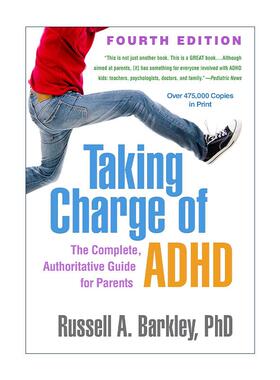 英文原版 Taking Charge of ADHD 如何养育多动症孩子 给父母的全面指南 第4版 巴克利 英文版 进口英语原版书籍