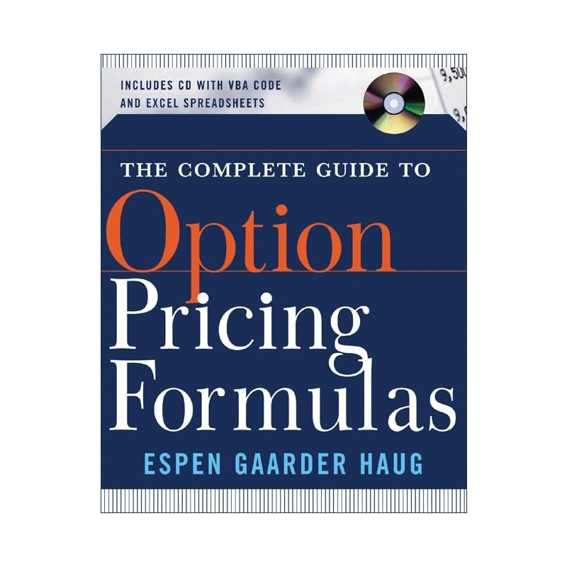 英文原版 The Complete Guide to Option Pricing Formulas 期权定价公式完全指南 精装第2版 英文版 进口英语原版书籍