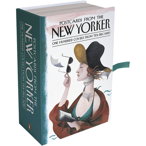 纽约客 百年封面文艺明信片 Postcards from The New Yorker 英文原版 1925到2011经典插画 进口英语艺术明信片 Particular Books