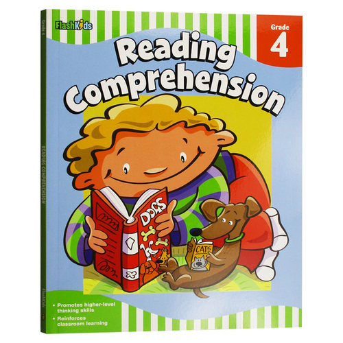 小学英语阅读理解练习册四年级 Reading Comprehension Grade 4 Flash Skills 英文原版辅导书 英语阅读训练 进口英语书籍