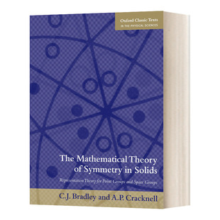 Theory 对称性理论 英文版 英文原版 固体中 Symmetry 进口英语原版 数学 Solids Mathematical 点群和空间群表征理论 The