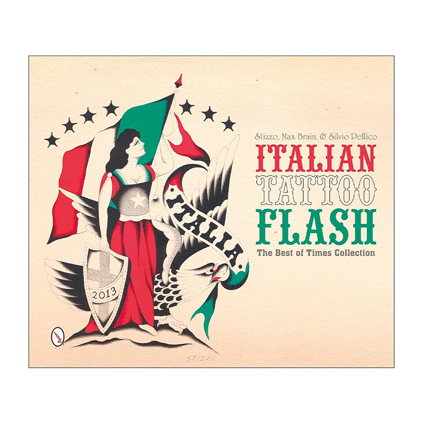 英文原版 Italian Tattoo Flash 意大利纹身图案精选集 精装收藏版 Stefano Boetti 英文版 进口英语原版书籍