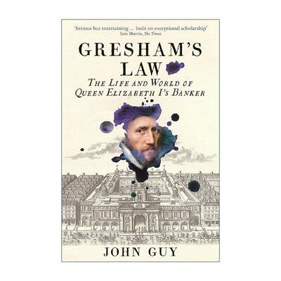 英文原版 Gresham's Law 格雷欣法则 伊丽莎白一世的财政顾问 托马斯·格雷欣传记 英文版 进口英语原版书籍
