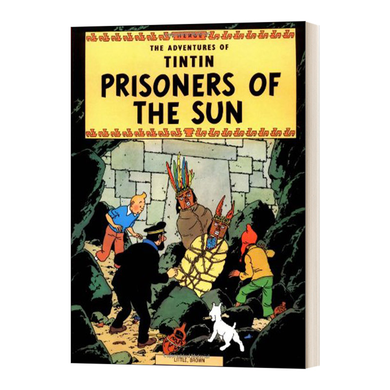 Prisoners of the Sun  丁丁历险记：太阳的囚徒进口原版英文书籍