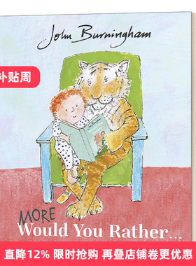 More Would You Rather 更多你喜欢 约翰·伯明翰绘本进口原版英文书籍