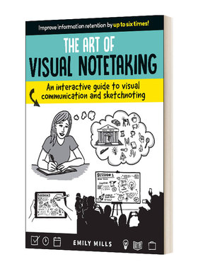 英文原版 The Art of Visual Notetaking 视觉记事的艺术视觉交流和素描笔记的互动指南 英文版 进口英语原版书籍