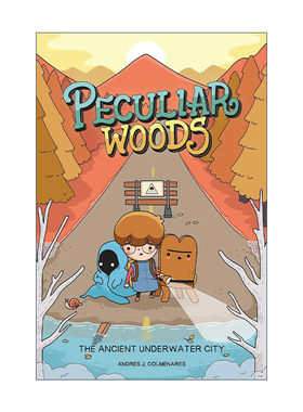 英文原版 The Ancient Underwater City 奇异森林1 古老的水下之城 动作冒险漫画 英文版 进口英语原版书籍