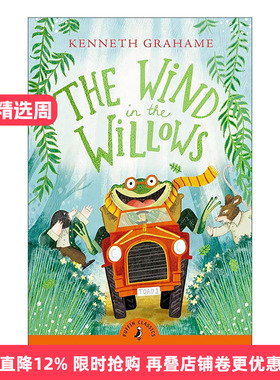 英文原版 The Wind in the Willows 柳林风声 Puffin海雀儿童经典系列 英文版 进口英语原版书籍