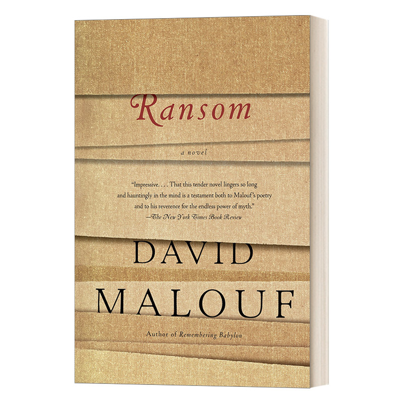 英文原版 Ransom A Novel Vintage International 救赎 IMPAC都柏林国际文学奖获得者David Malouf戴维 马洛夫 英文版 进口英语书