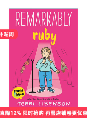 英文原版 Remarkably Ruby 埃米和朋友们系列 惊人的鲁比 中学冒险故事 进口原版英文书籍