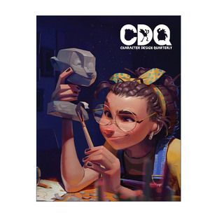 刊29 书籍 Design 进口英语原版 人物设计指南 绘画插画游戏动漫3D建模进口画册 CDQ角色设计季 Quarterly Character 英文原版