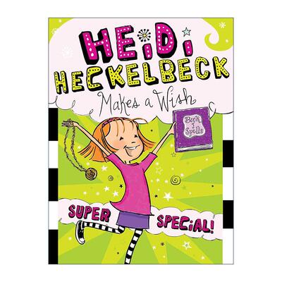 英文原版 Heidi Heckelbeck Makes a Wish 小女巫海蒂17 英文版 进口英语原版书籍